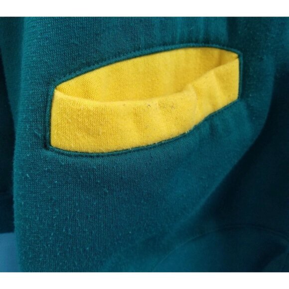 Energie Bi Vtg Currants Colorblock Sweatshirt Cardigan Sz Lg Retro 1990s 90s - Picture 6 of 7